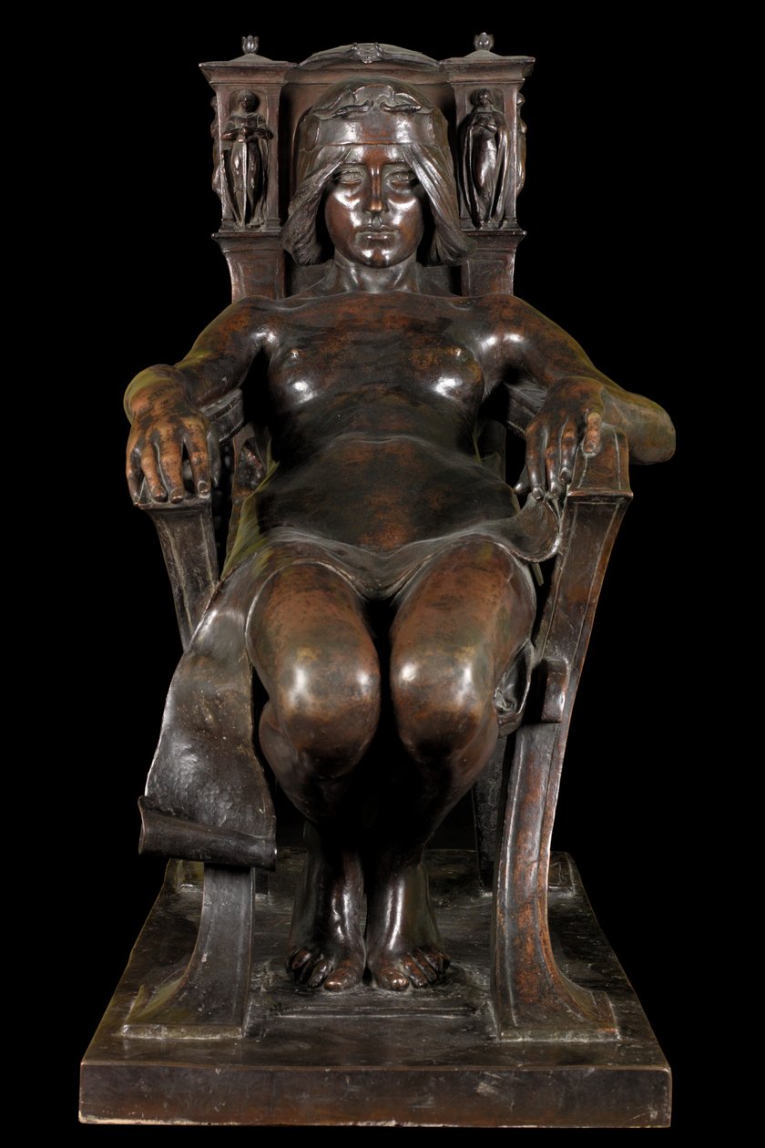The Spirit of Contemplation (bronse) av Albert Toft