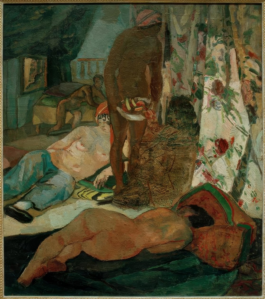Haremsszene av Albert Weisgerber