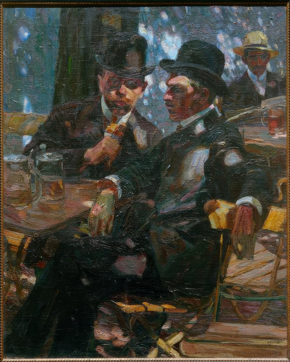 I ølhagen av Albert Weisgerber