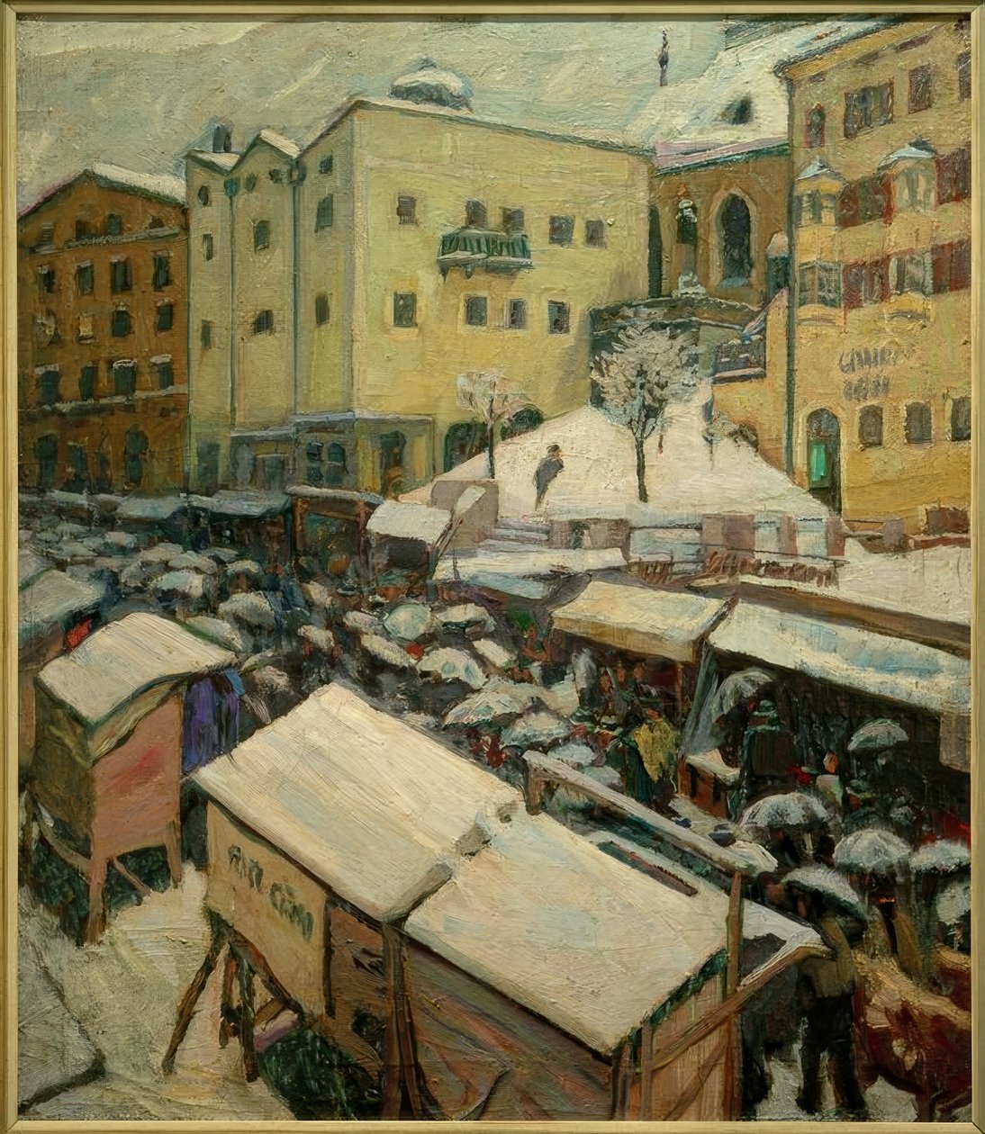 Messe i Kufstein av Albert Weisgerber