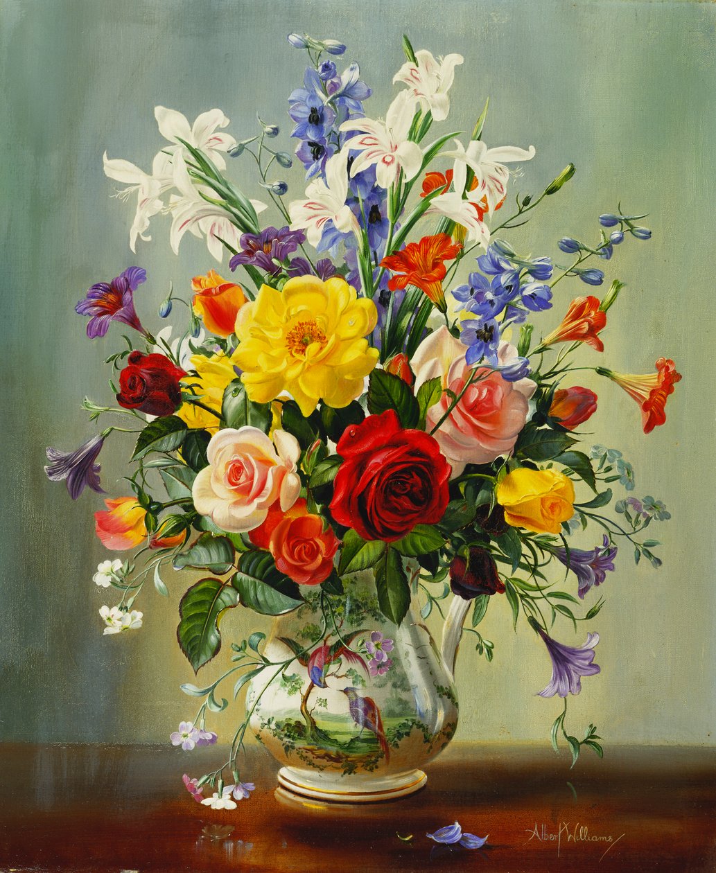 Sommerblomster av Albert Williams