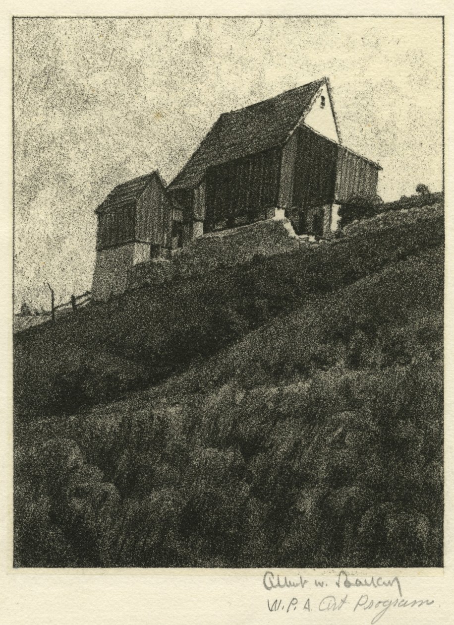 Øvre låve av Albert Winslow Barker