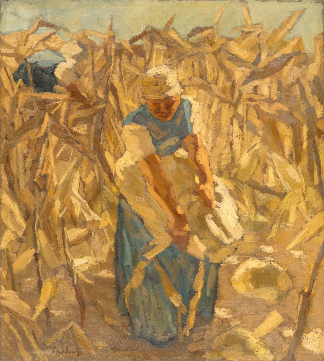 Maishøst av Albin Egger Lienz
