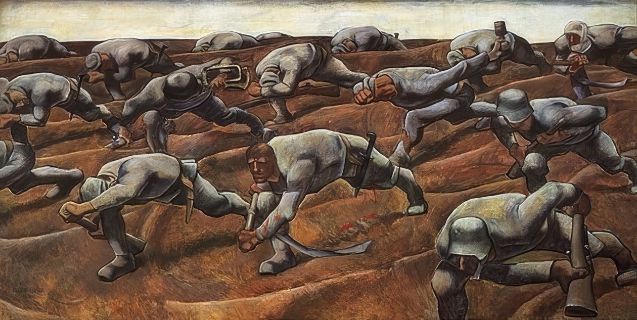 Den navnløse. 1916 av Albin Egger Lienz