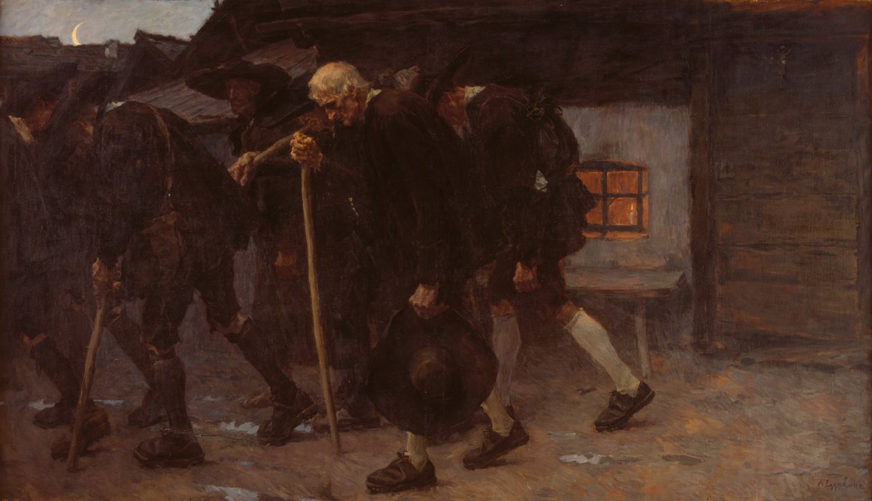 Etter fredsavtalen av Albin Egger Lienz