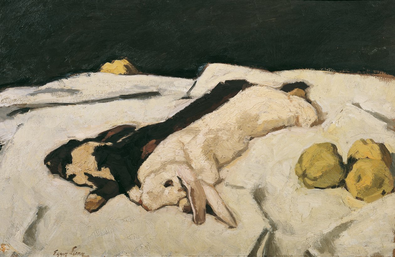 og hendene går foran av Albin Egger Lienz