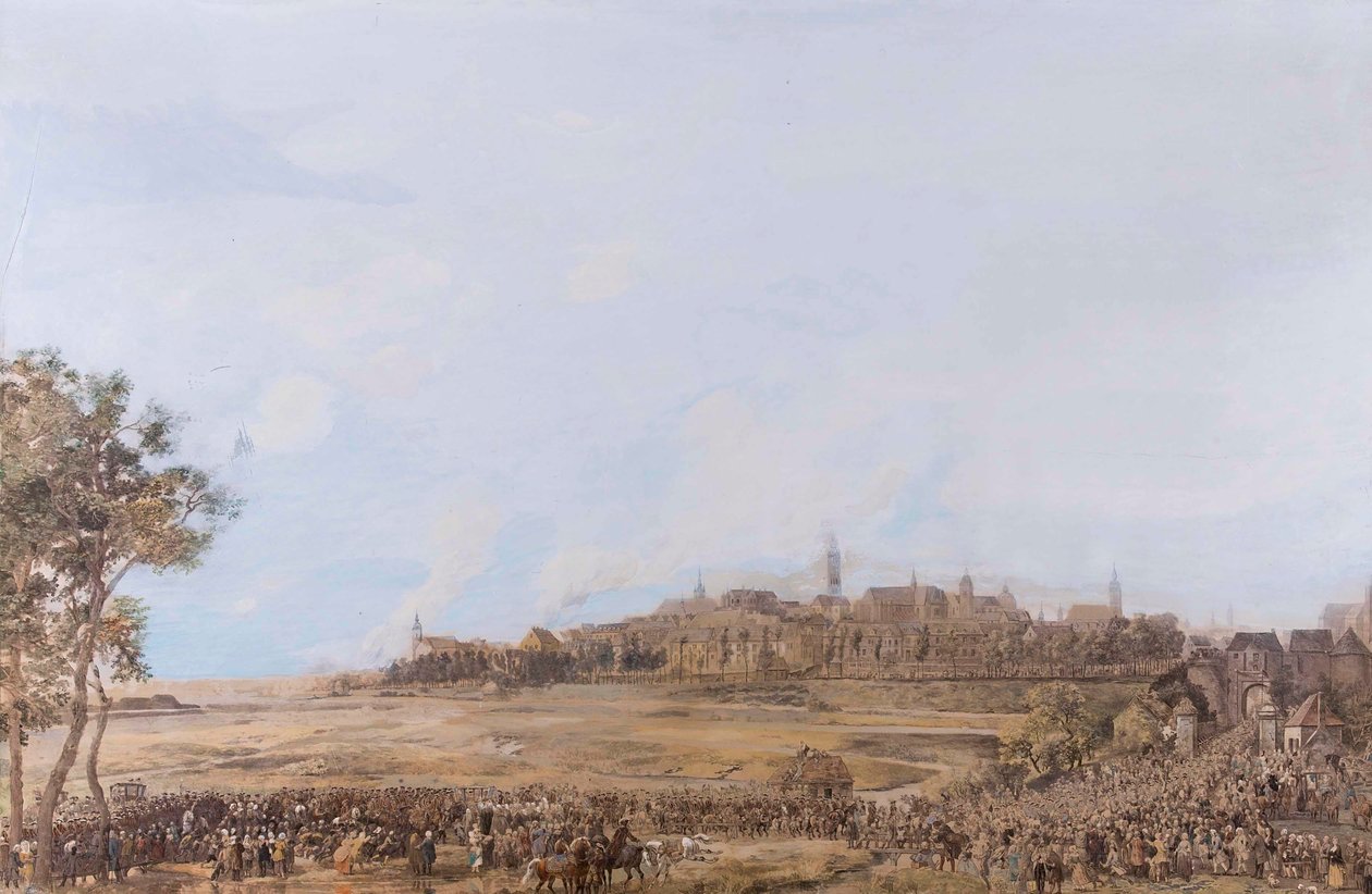 Festlig inntreden i en tysk by av Albrecht Adam