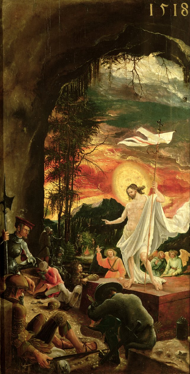 Kristi oppstandelse, 1518 av Albrecht Altdorfer
