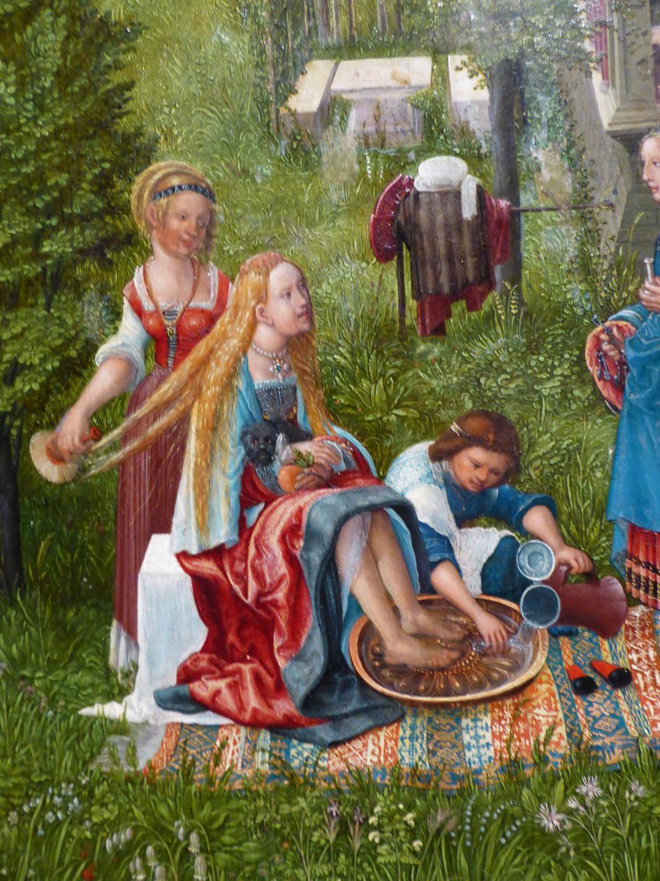 Susanna bader og steiner den gamle kvinnen av Albrecht Altdorfer