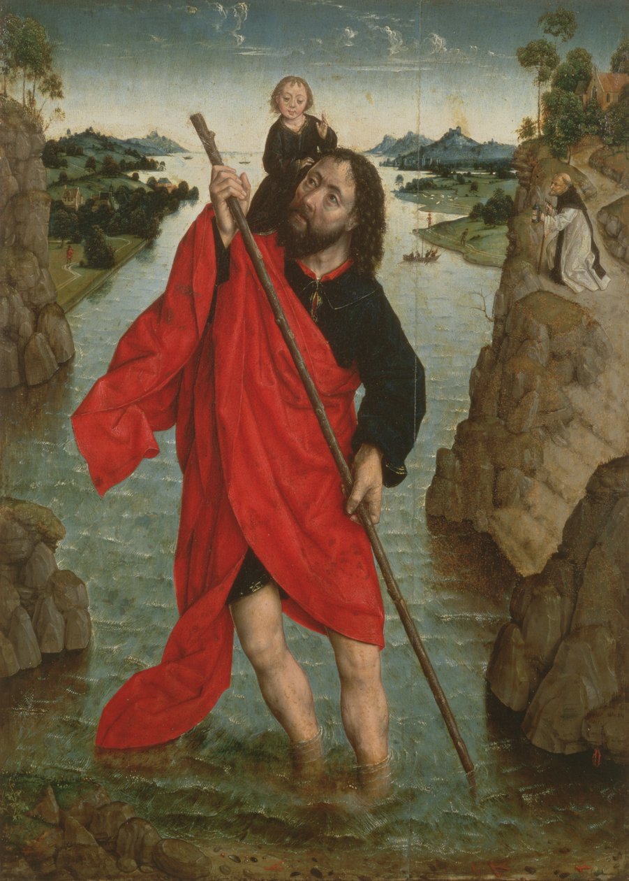 St. Christopher (panel) av Albrecht Bouts