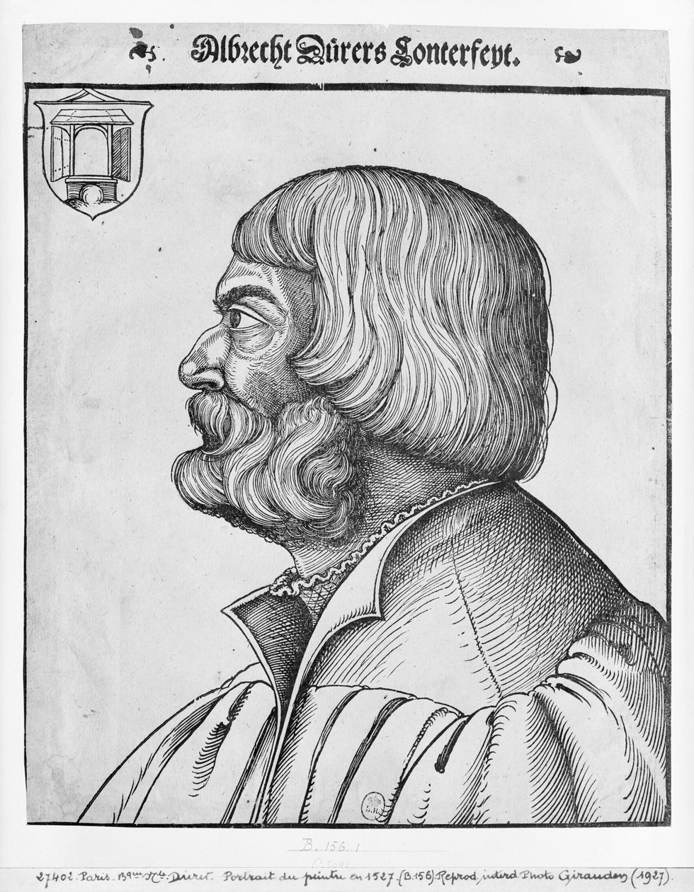 Selvportrett, 1527 av Albrecht Dürer