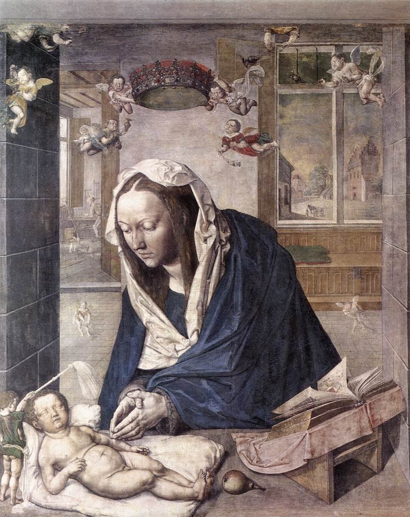 Dresden altertavle (sentralpanel) av Albrecht Dürer