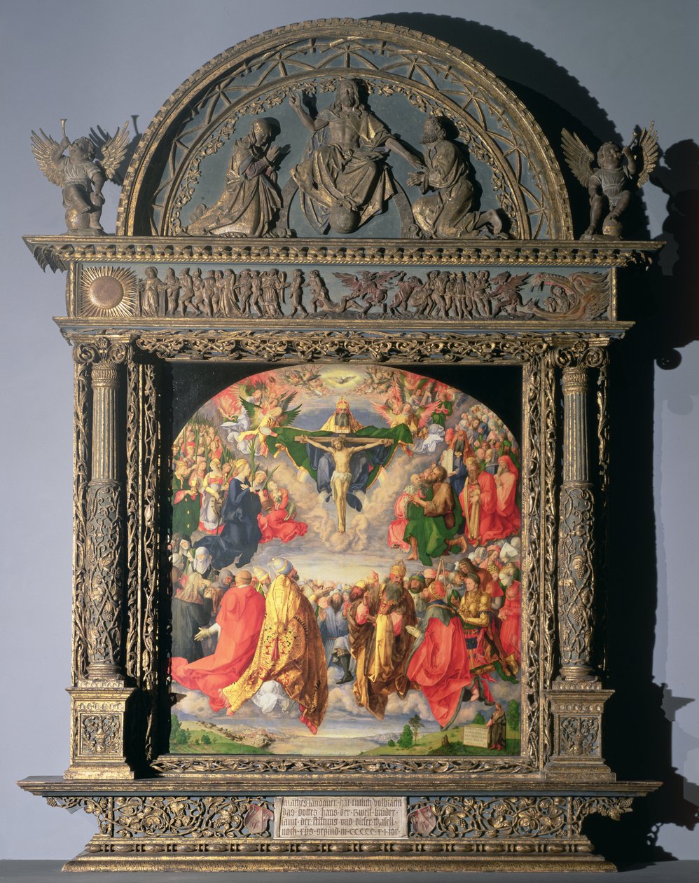Landauer-altertavlen, Allehelgensdag, 1511 av Albrecht Dürer