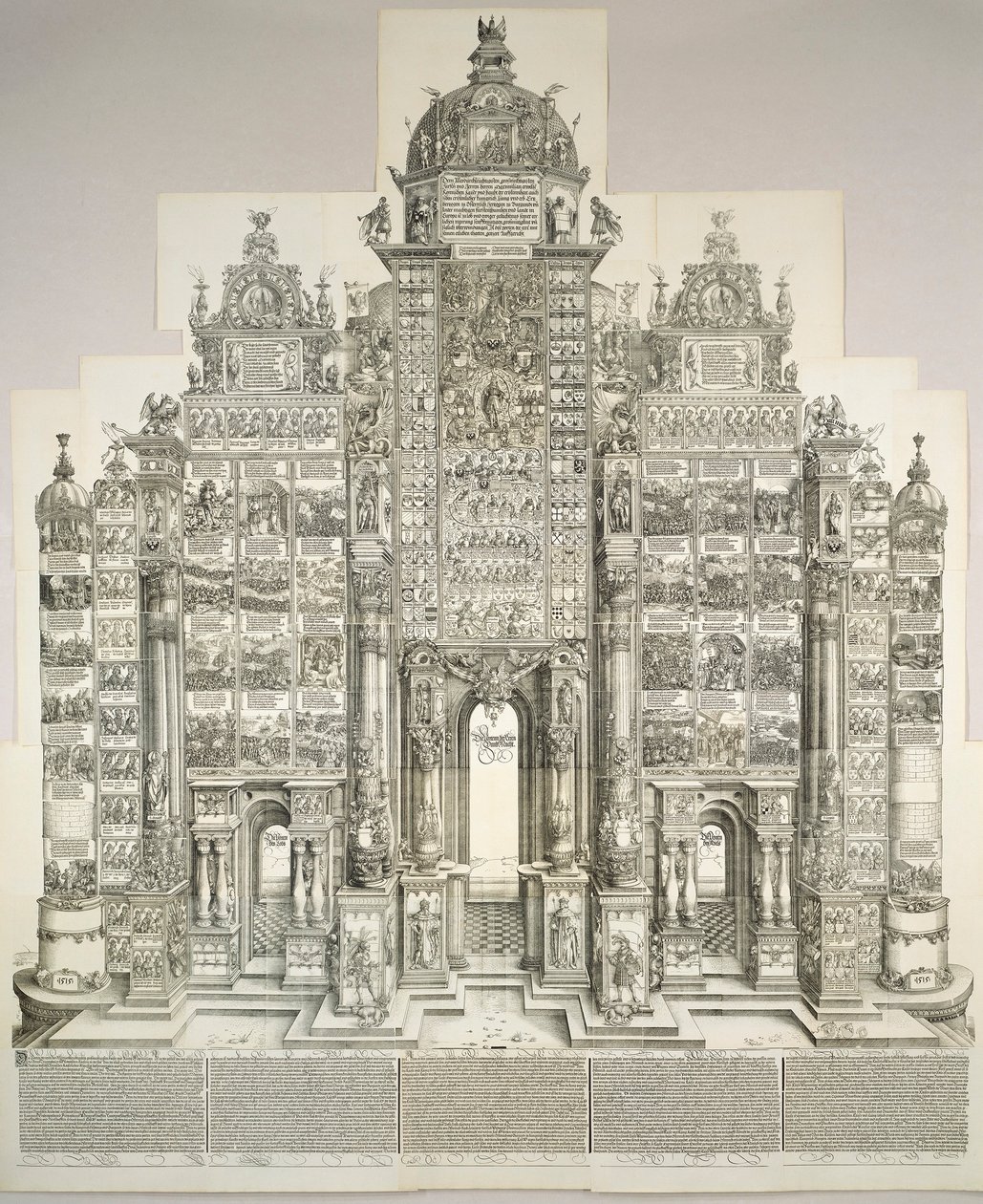 Triumfbuen til Maximilian av Albrecht Dürer