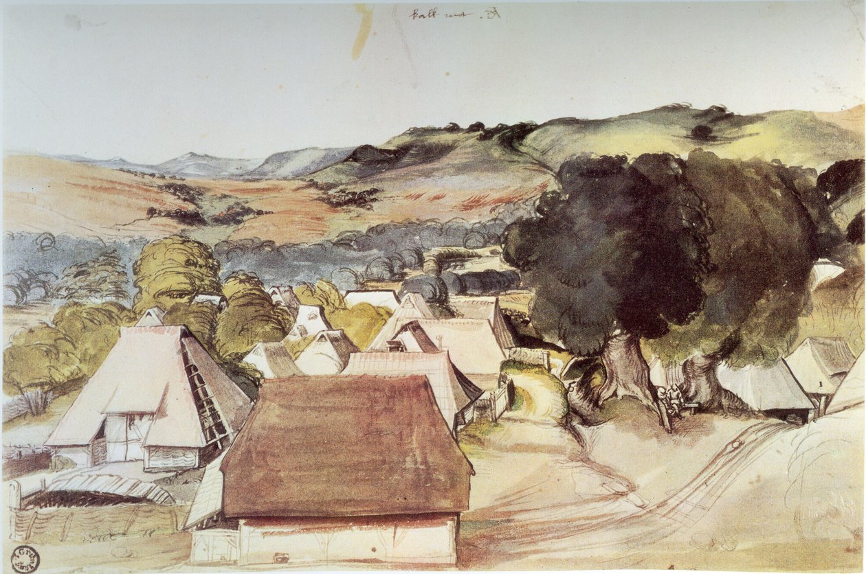 Utsikt over Kalchreuth av Albrecht Dürer