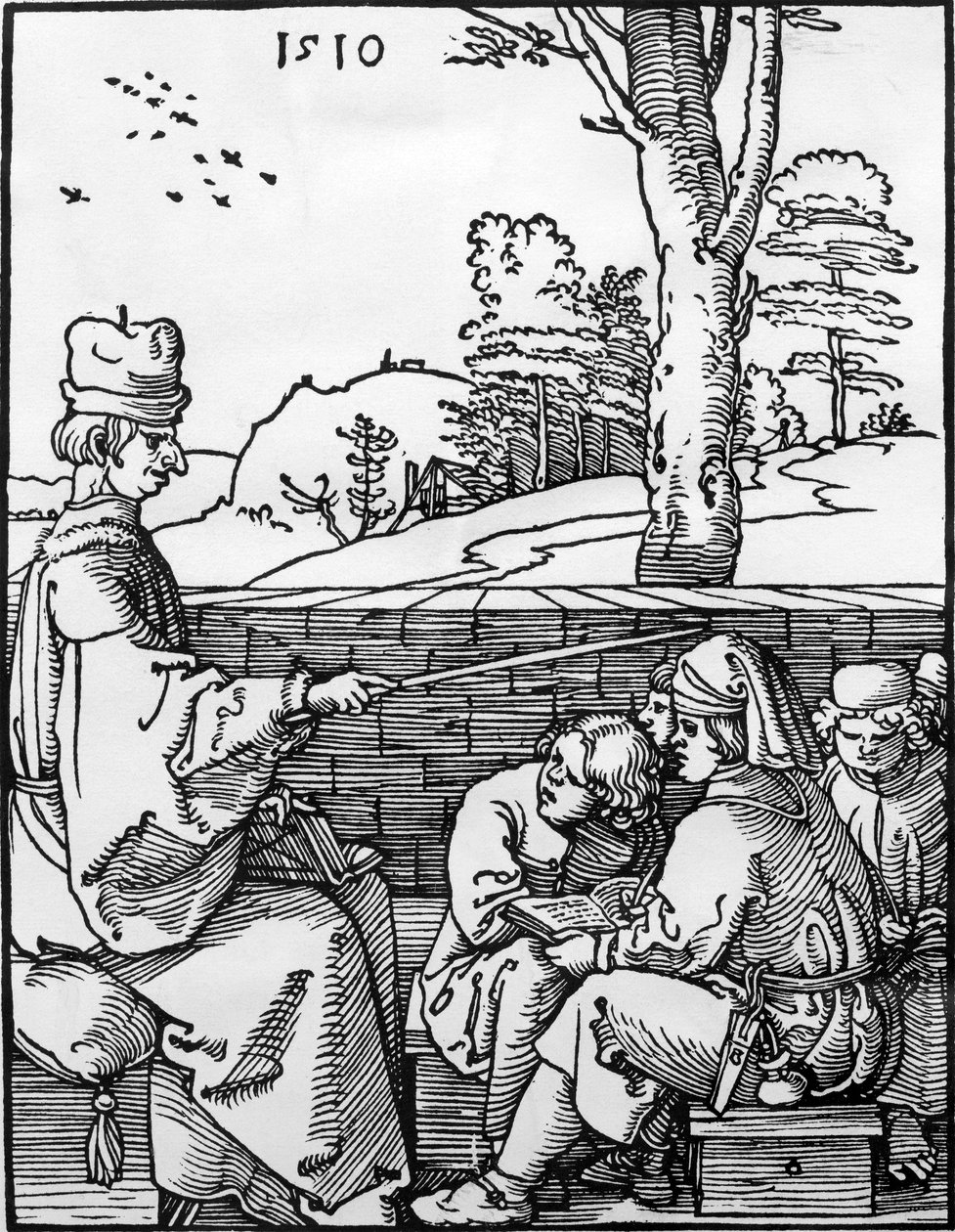 Skoletimen, 1510 av Albrecht Dürer