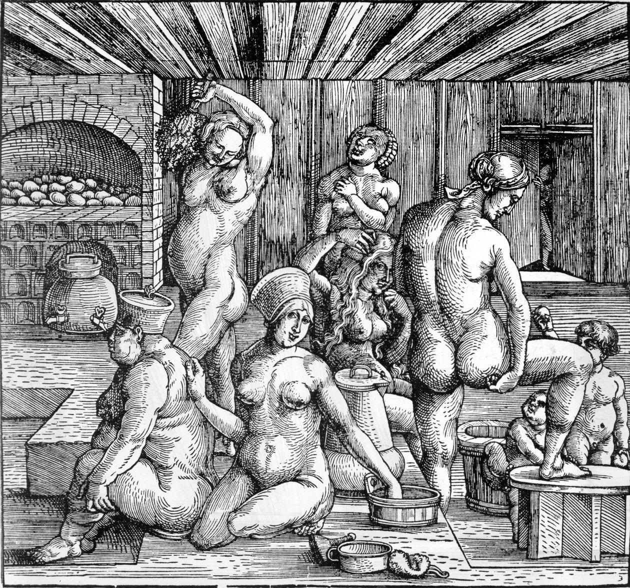 Kvinnebadet av Albrecht Dürer