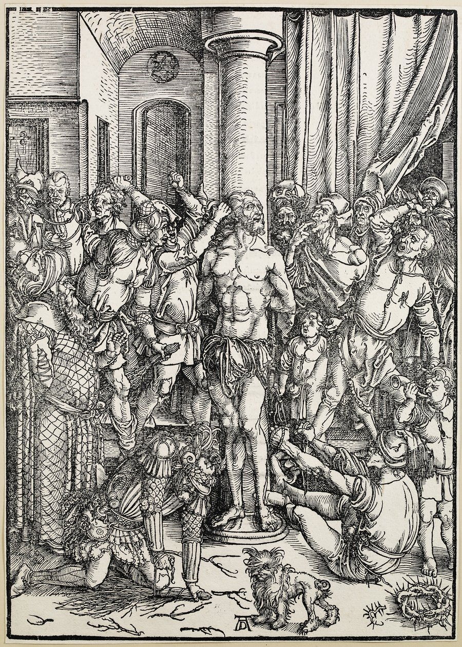 Flagelleringen, ca. 149697 av Albrecht Dürer