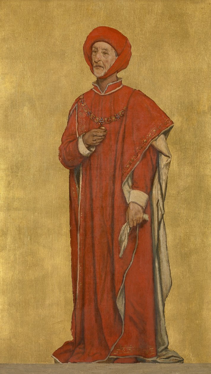 Louis de Gruuthuse av Albrecht de Vriendt  