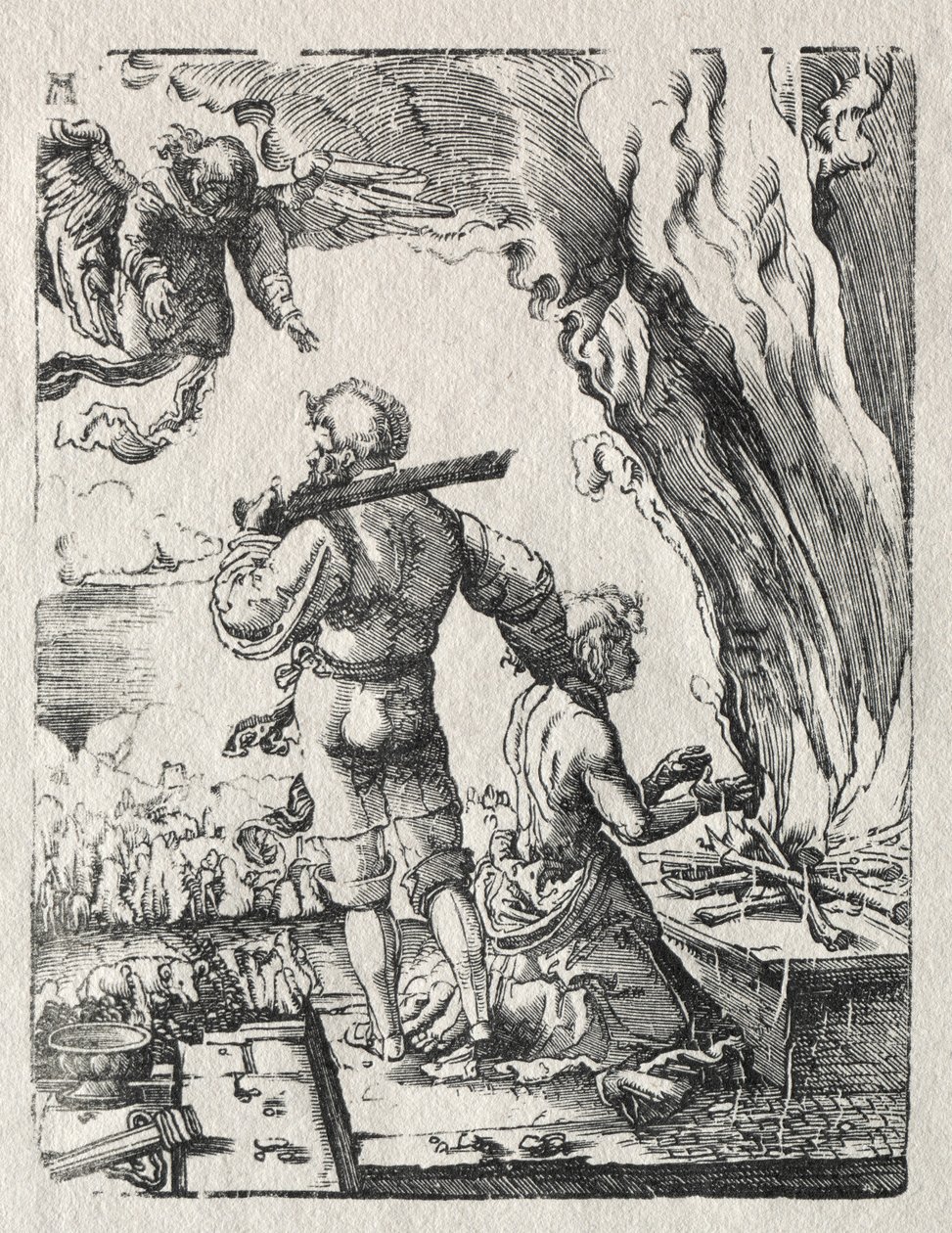 Abrahams offer av Albrecht Altdorfer
