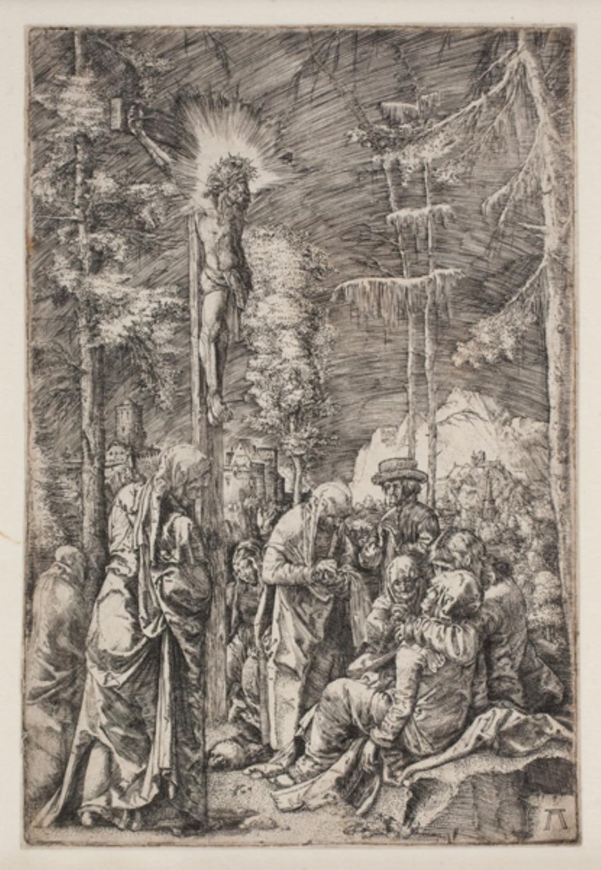 Kristus på korset av Albrecht Altdorfer