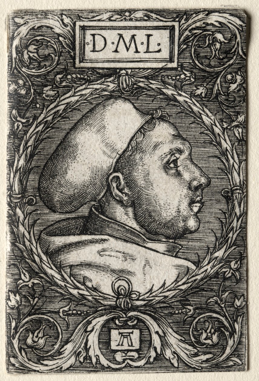 Martin Luther, ca. 1525. av Albrecht Altdorfer