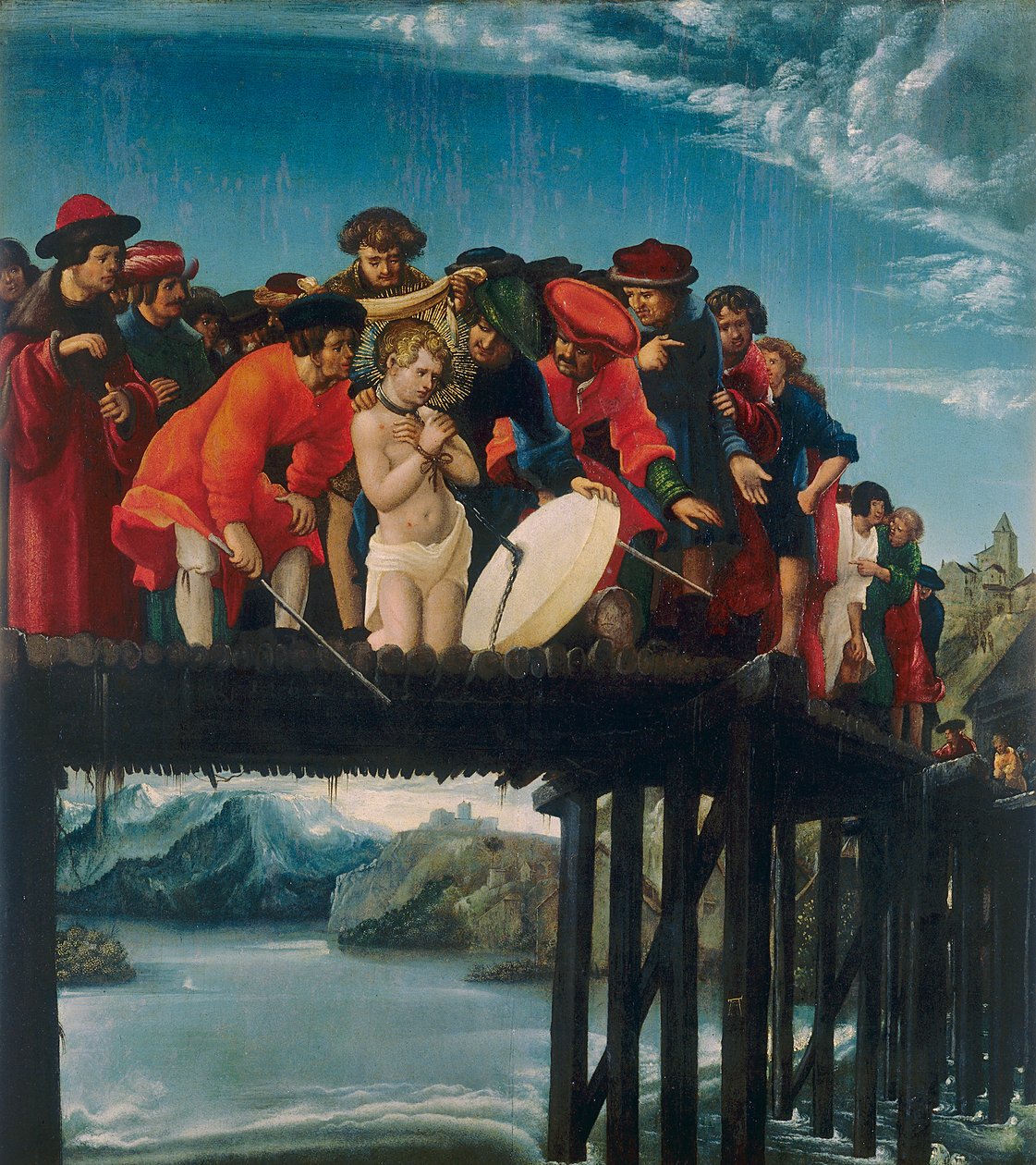 Martyrium av St Florian av Albrecht Altdorfer