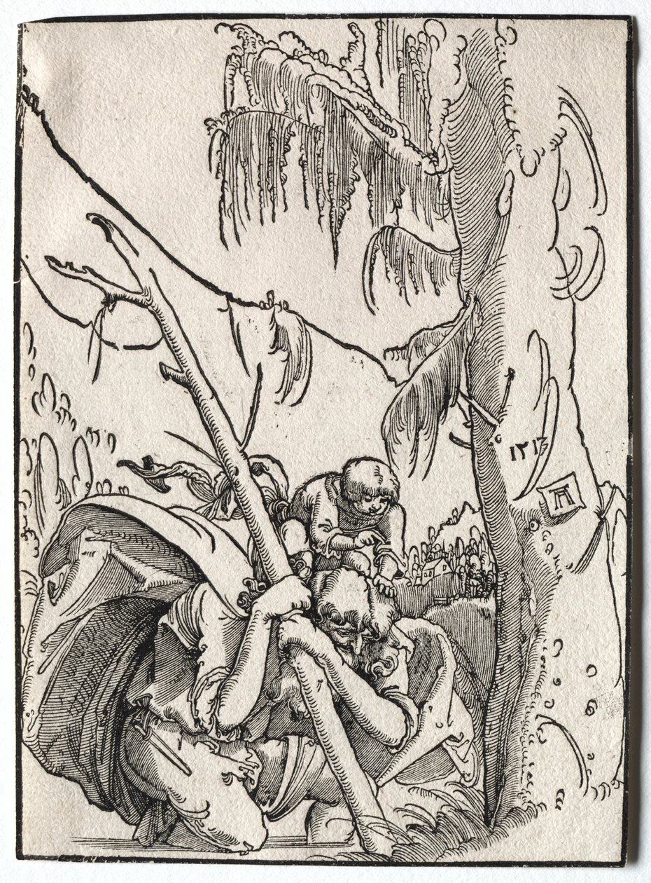 St. Christopher av Albrecht Altdorfer