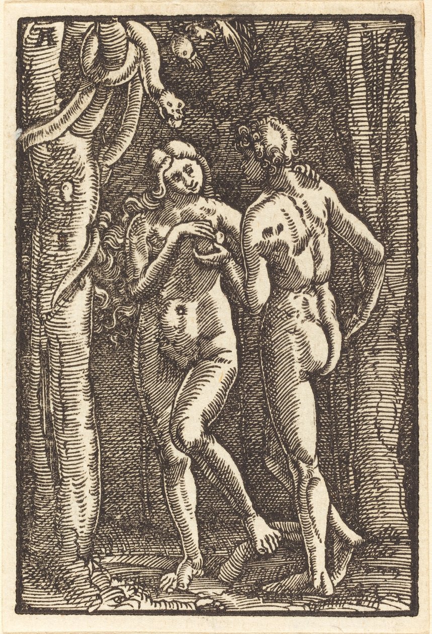 Menneskets fall av Albrecht Altdorfer