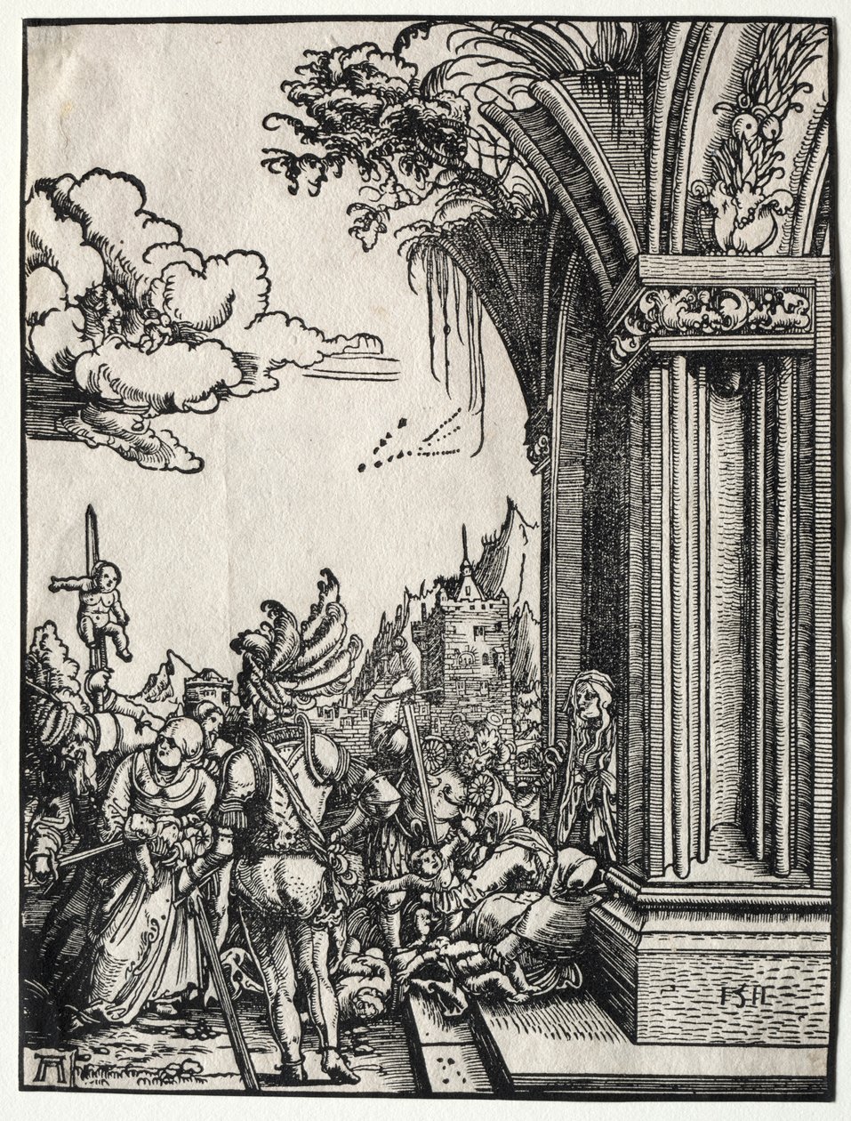 Massakren på de uskyldige, 1511. av Albrecht Altdorfer