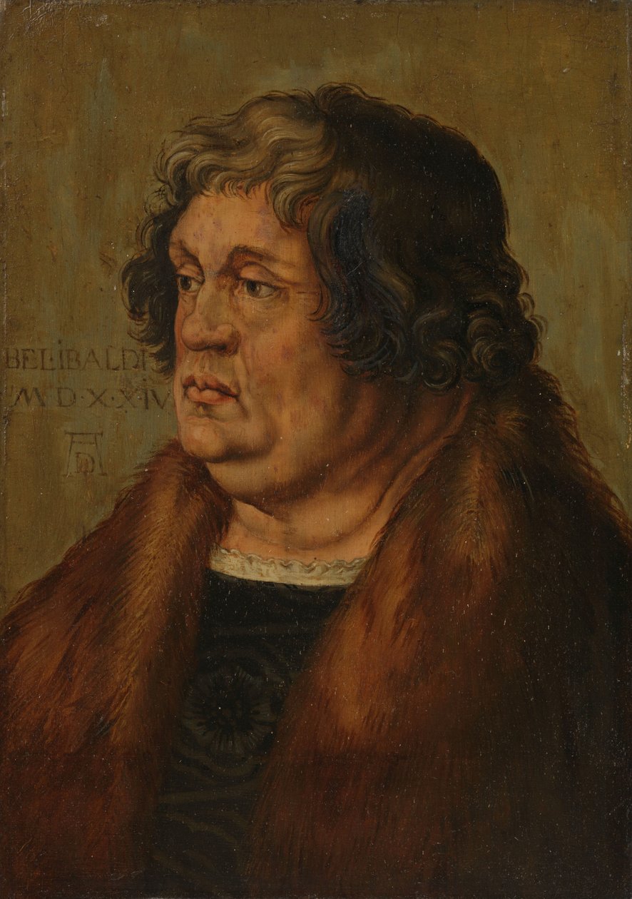 Willibald Pirkheimer (1470–1530) av Albrecht Dürer (copy after)