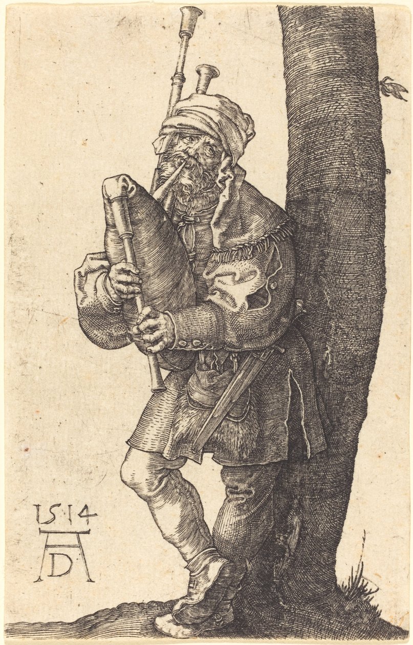 Sekkepiper av Albrecht Dürer