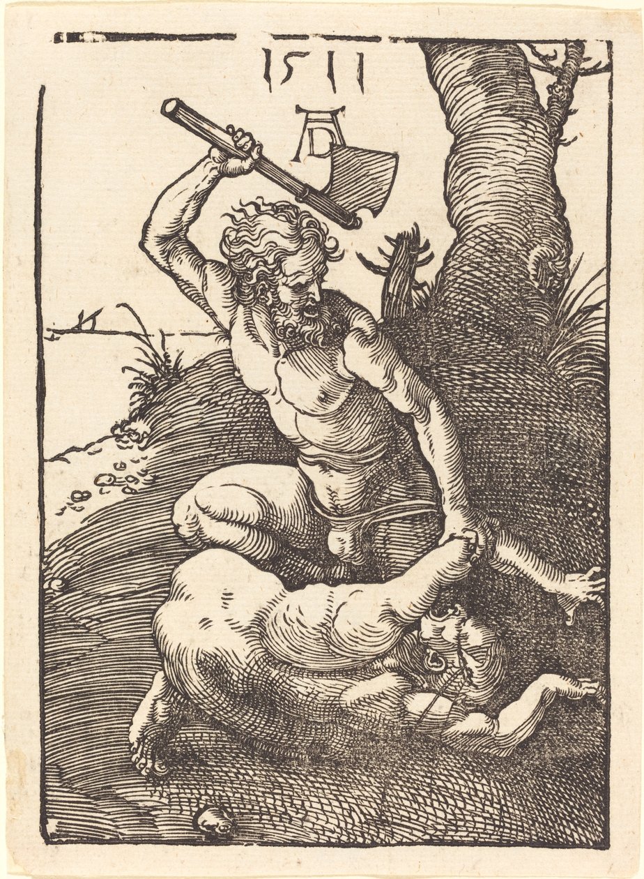 Kain dreper Abel av Albrecht Dürer