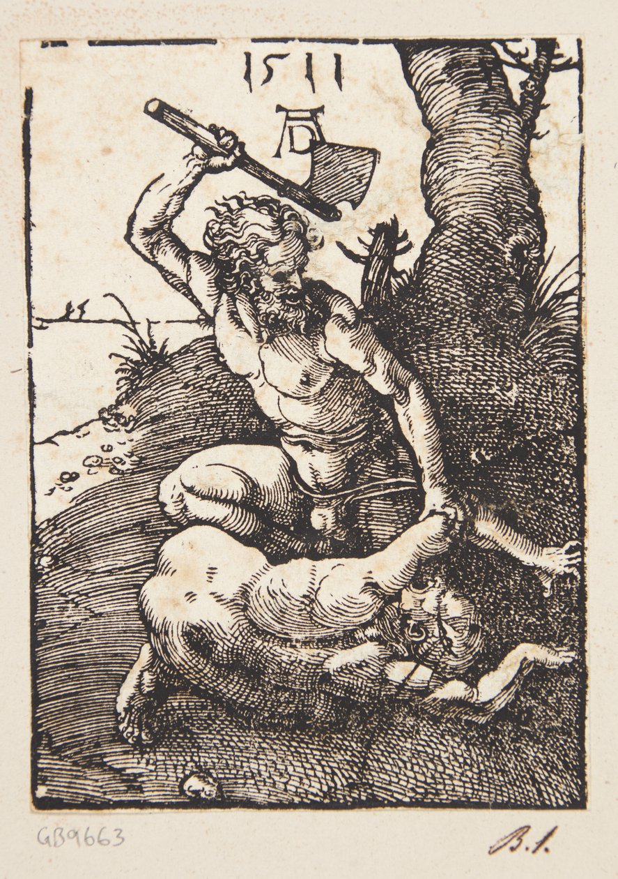Kain dreper Abel av Albrecht Dürer