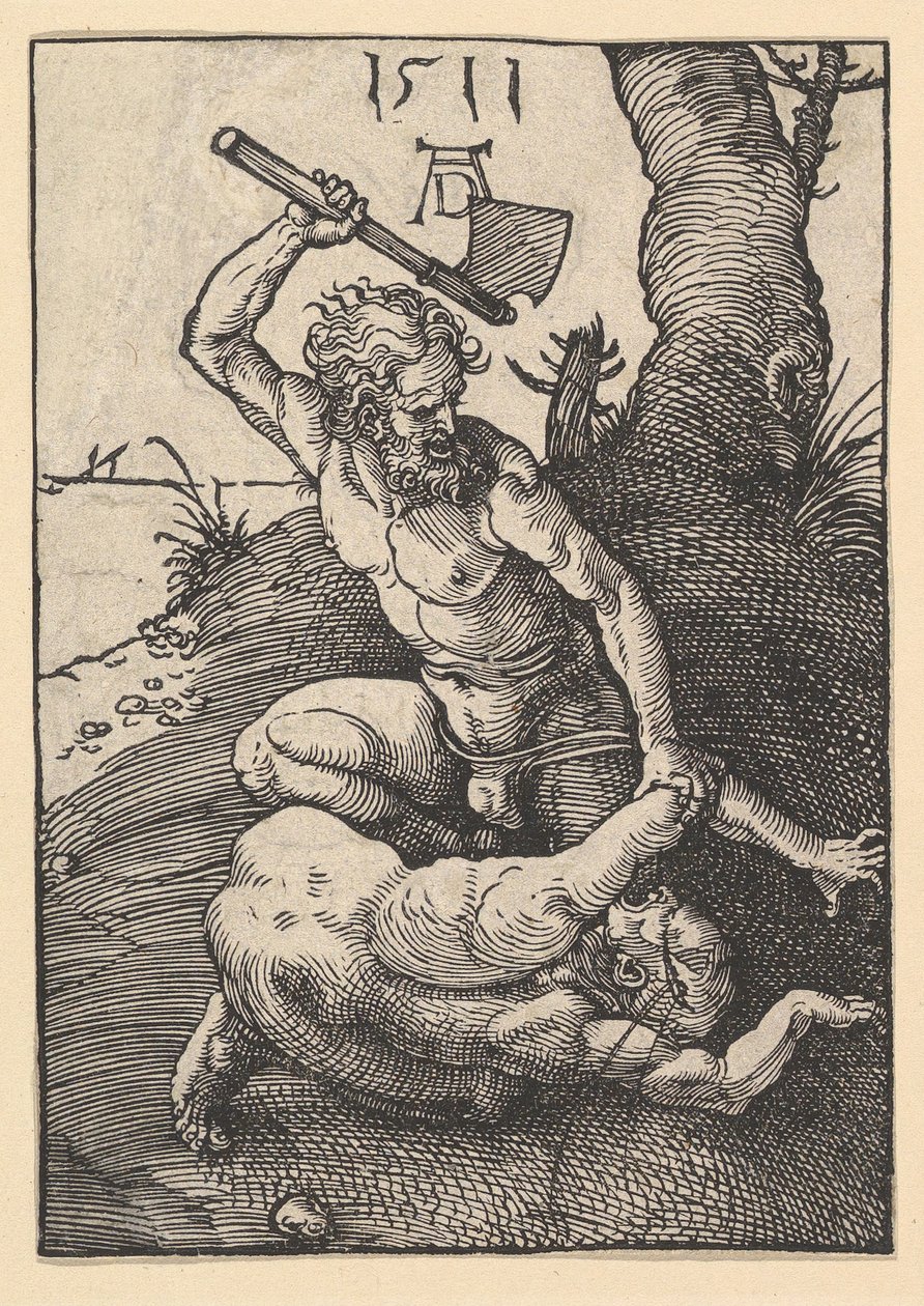 Kain drepte Abel, 1511. av Albrecht Dürer