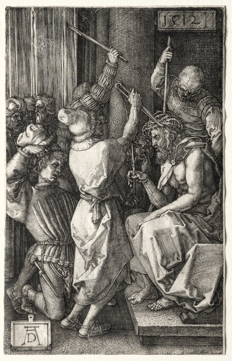 Kristus kronet med torner av Albrecht Dürer