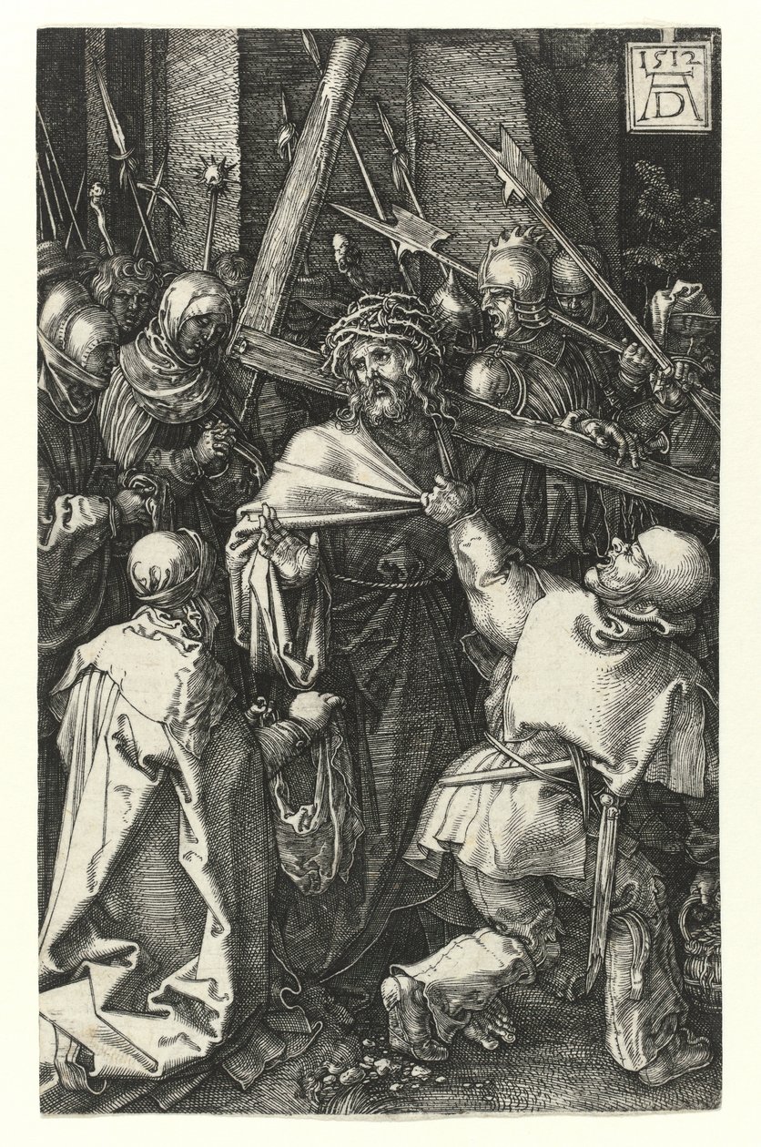 Kristus bærer korset, 1512 av Albrecht Dürer