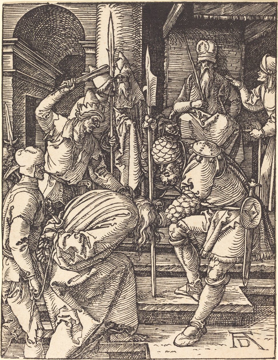Kristus før Annas av Albrecht Dürer
