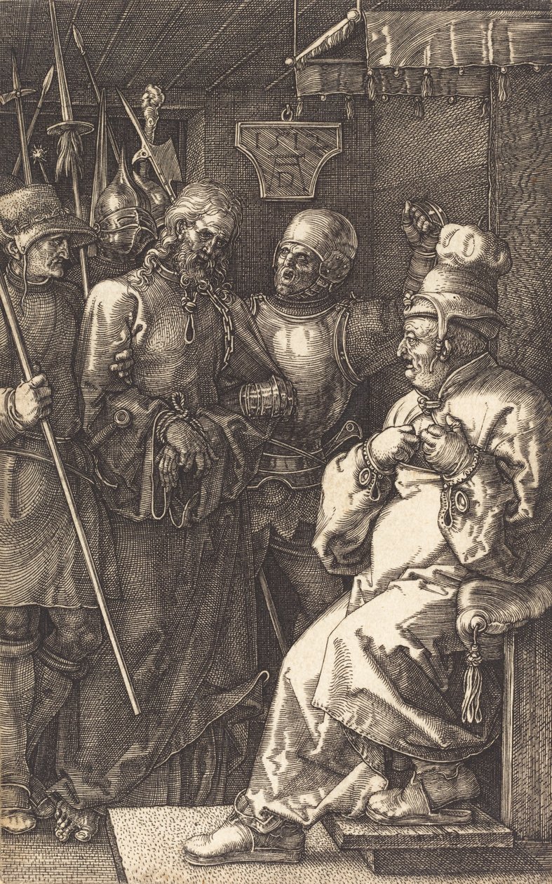 Kristus før Kaifas, 1512. av Albrecht Dürer
