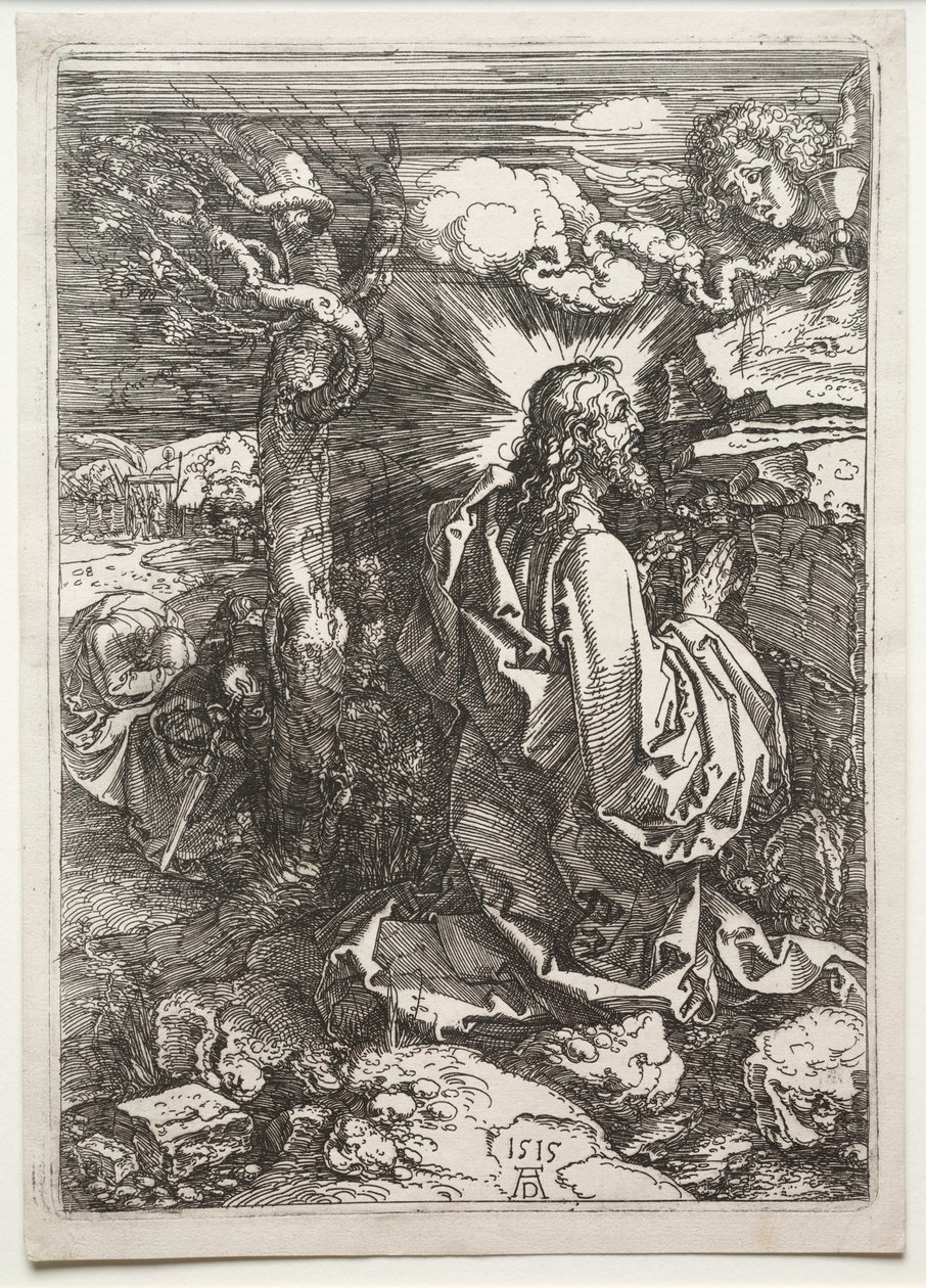 Kristus på Oljeberget, 1515. av Albrecht Dürer