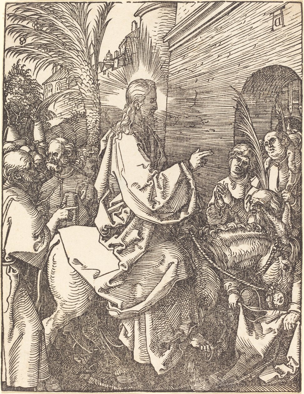 Kristi inntog i Jerusalem av Albrecht Dürer