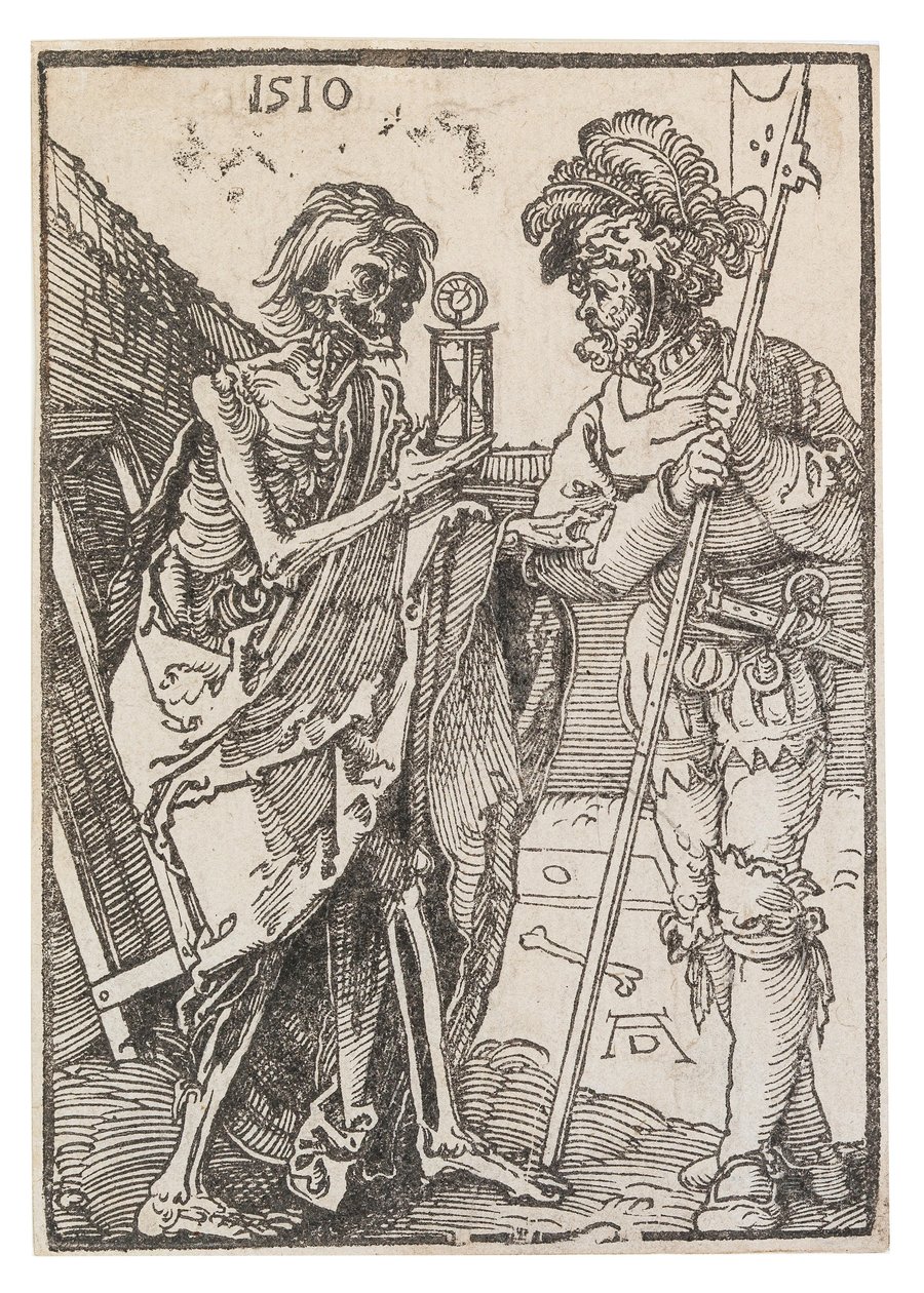 Døden og Lansquenet, 1510. av Albrecht Dürer
