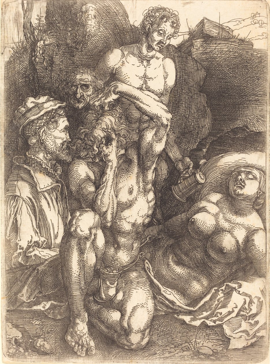 Desperat mann, sannsynligvis 15141515. av Albrecht Dürer