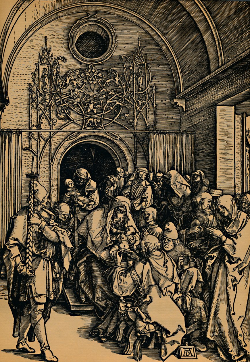 Die Belchneidung Christi, Kristi omskjæring, c1505. av Albrecht Dürer