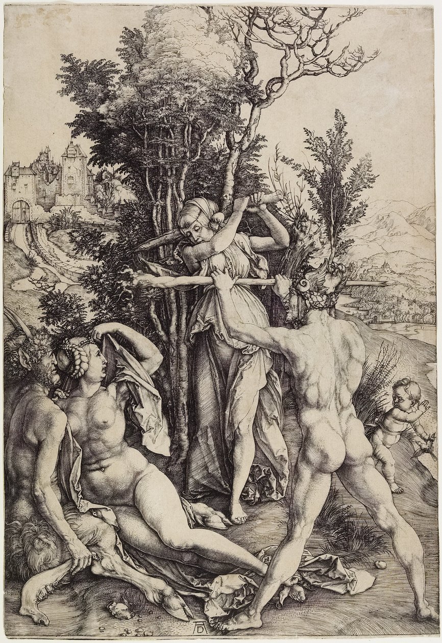 Hercules, ca. 1499 av Albrecht Dürer
