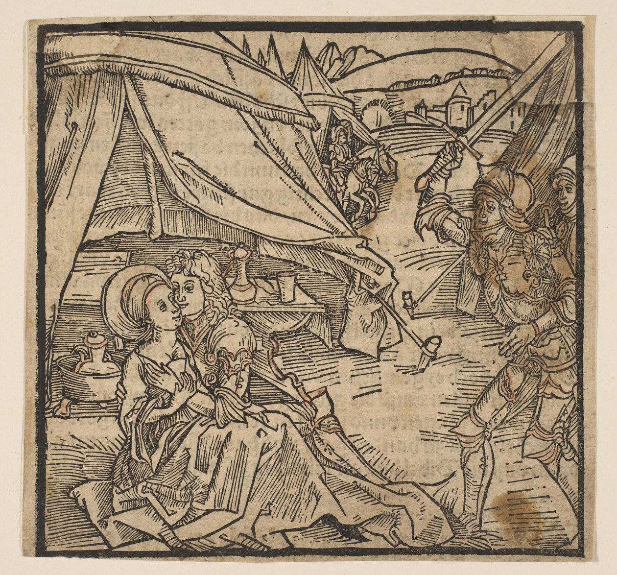 Illustrasjon fra Ritter von Turn, 1493.n.d. av Albrecht Dürer