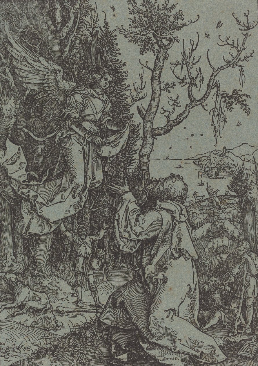 Joachim og engelen, ca. 1504. av Albrecht Dürer