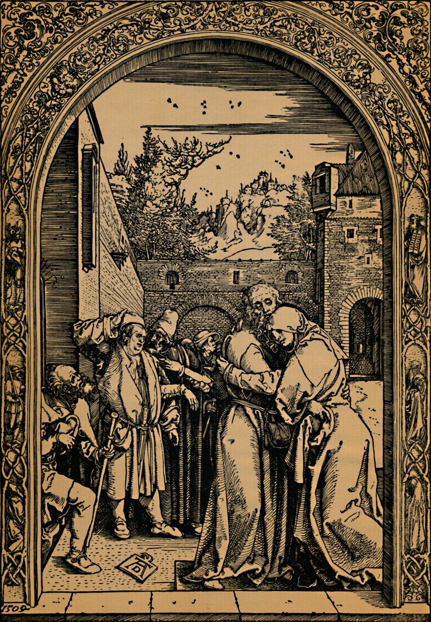 Joachim og Anna, 1504. av Albrecht Dürer