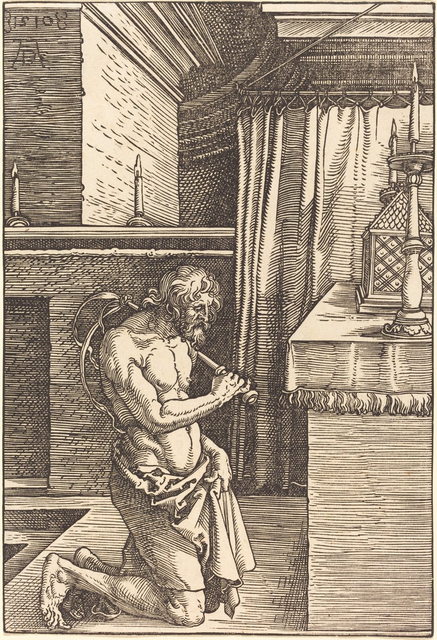 Kong David gjør bot av Albrecht Dürer