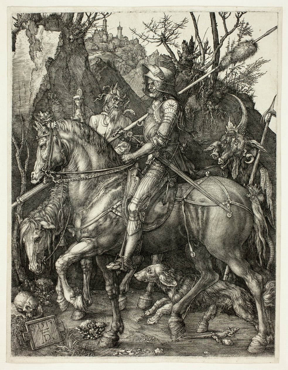 Ridder, Døden og Djevelen av Albrecht Dürer